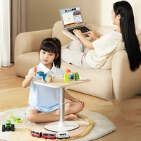 Bookshelf Children's Reading Picture Book Solid Wood Desktop Bed Floor Tablet Bracket Can Lift Baby Telescopic Wooden Book Clip 2