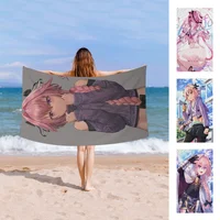 Anime Cute Fate Apocrypha Astolfo Microfiber Blanket Quick Drying Beach Towels Oversized Printing Super Absorbent Pool Towel 1