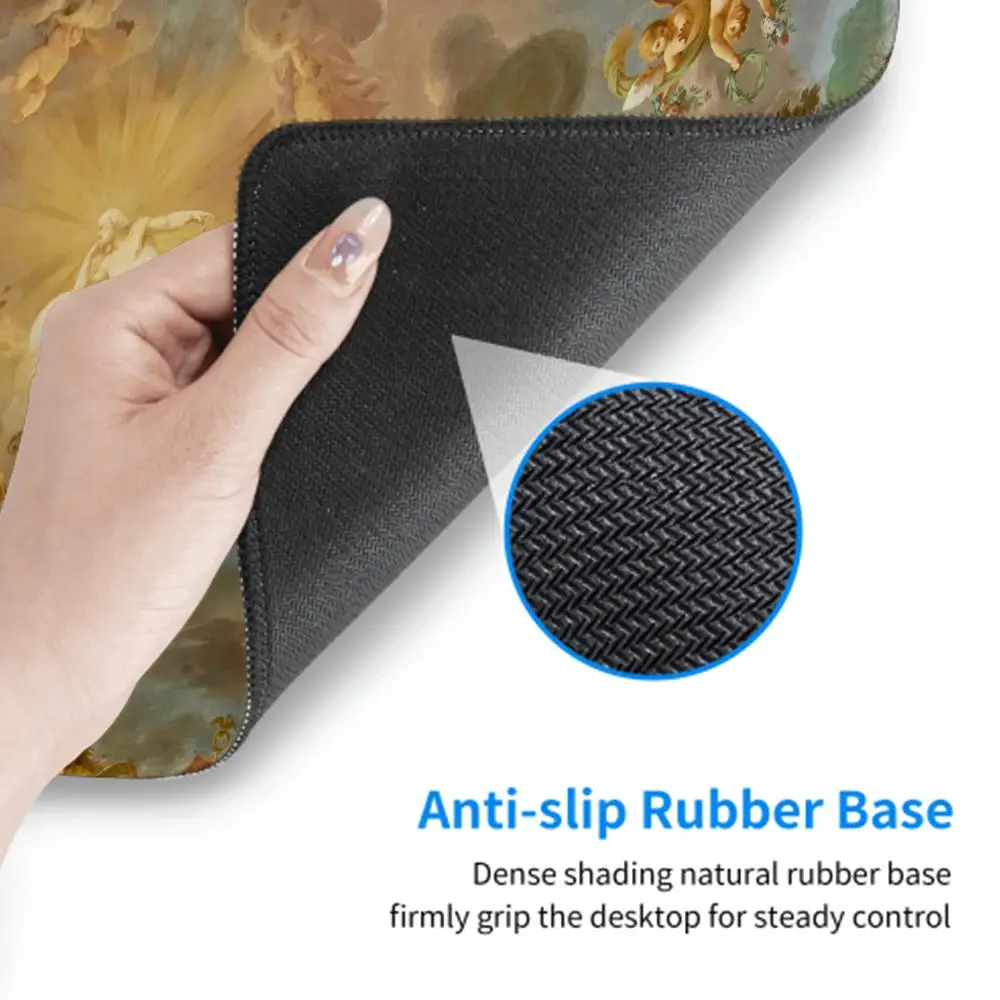 Renaissance art painting Mousepad Mouse Mat With Pad gaming accessories Prime Gaming XXL Keyboard Pad Stitch Padding Mat