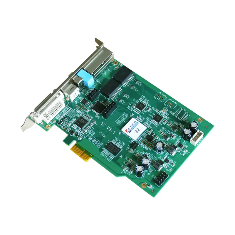 Transparent Led Display Colorlight S2 Led RGB Sending Card Replace Sender Card IT7 Support 5A,5A-75,5A-75B 5A-75E I5A