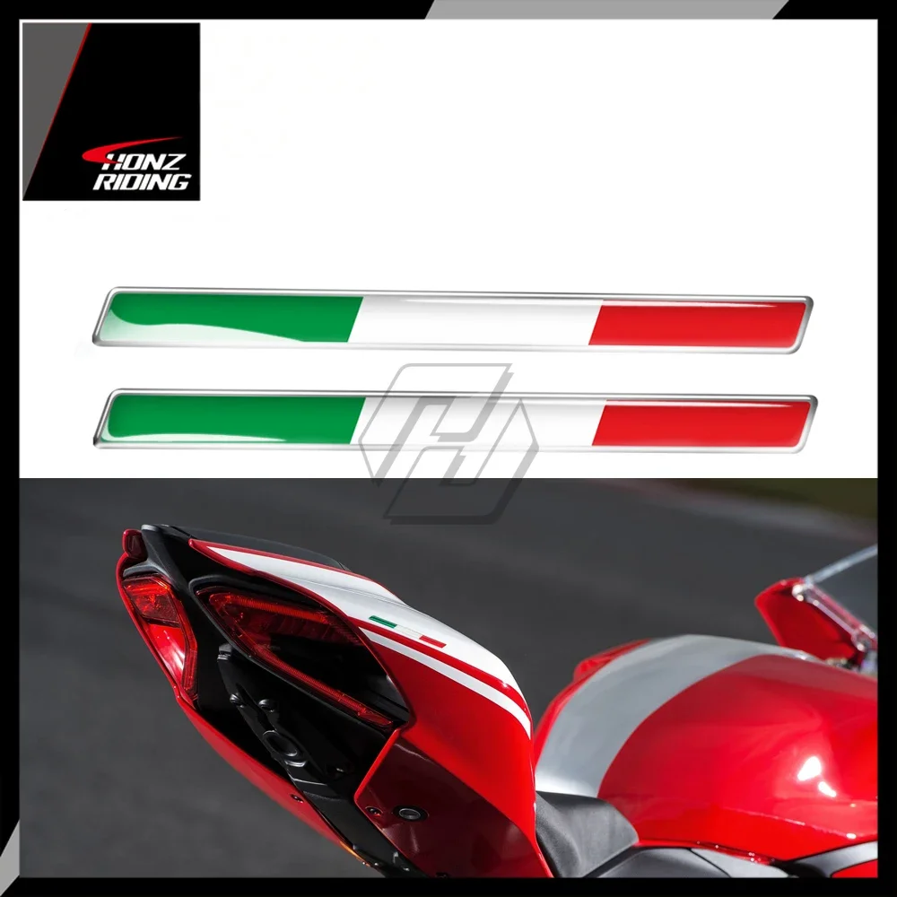 

For Aprilia RV4 RSV4 Ducati Monster 848 959 899 1098 1199 1299 for Piaggio Vespa 3D Italy Sticker Motorcycle Sports Sticker