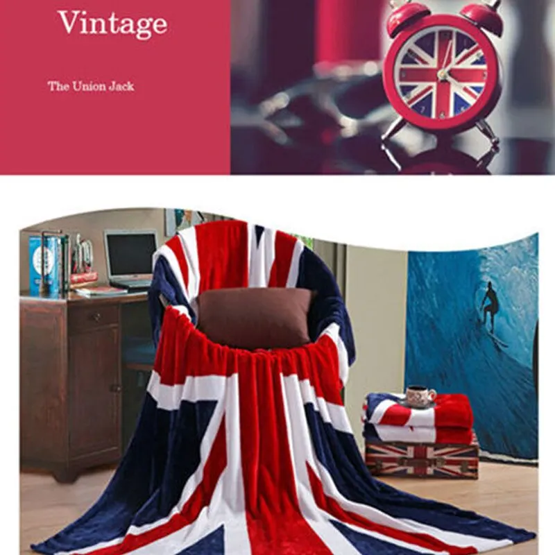 Bed Blankets-Warm and Plush Throw for Sofas, Sofas, Cars, and Travel-Machine-washed English Style Blankets - 6