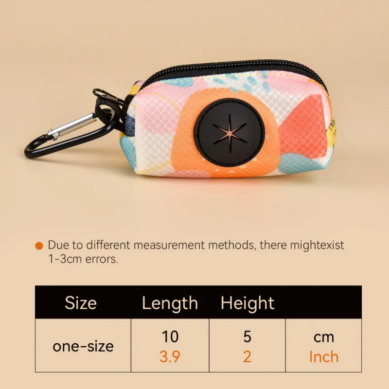 Pet Poop Bag Holder Dispenser Outdoor garbage bag storage bag Handheld garbage for mountain climbing and camping