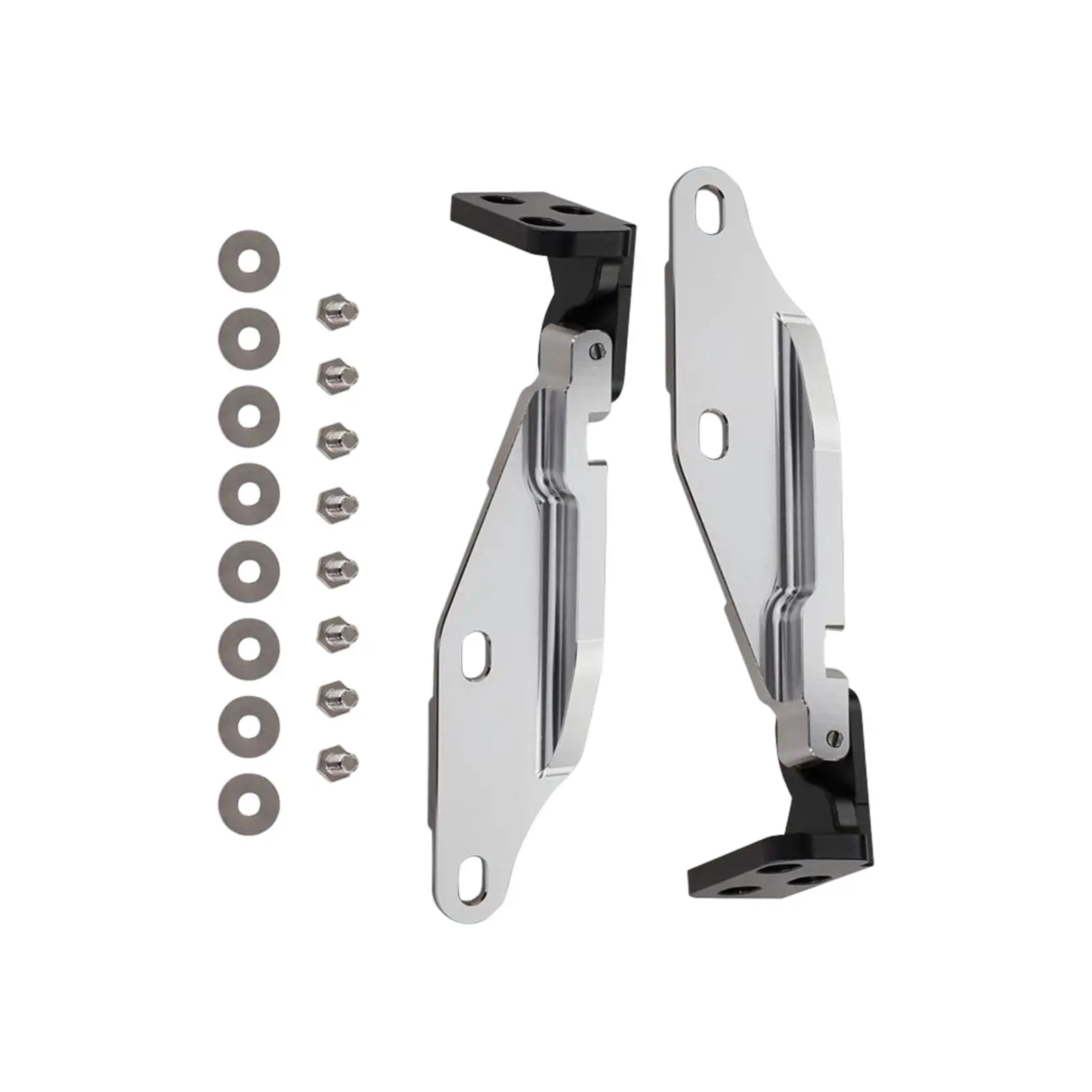 2Pcs Vehicle Quick Release Hood Hinge for Honda Civic EK 1996 2000