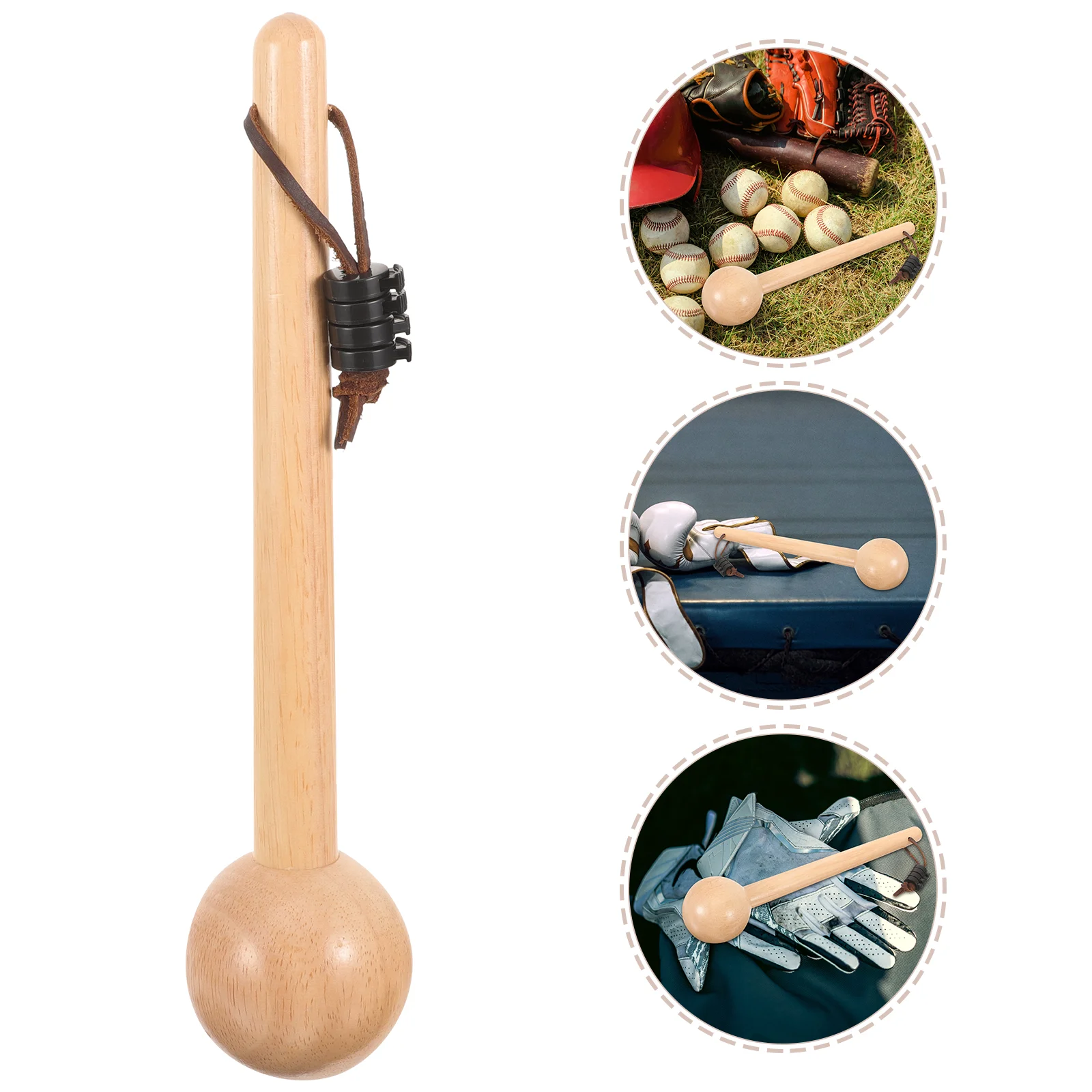 

Резиновый деревянный бейсбольный молоток, твердый брусок, круглая деревянная бита, отверстие, доска, аксессуары, маленький