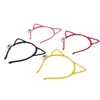 4 Pcs Cat Ear Hair Hoop Glitter Headband Cosplay Costume Kit LED Delicate Embellished 1