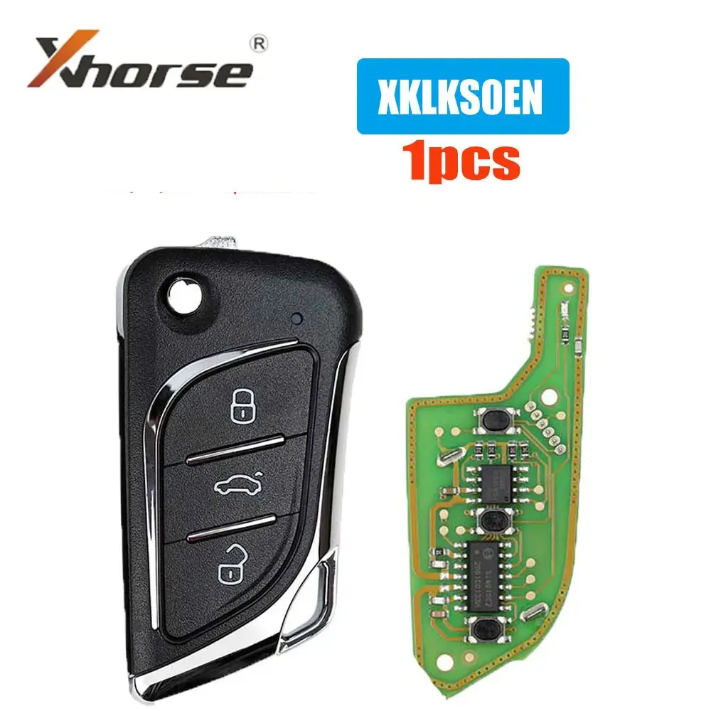 

1 шт. Xhorse XKLKS0EN VVDI проводной дистанционный ключ с 3 кнопками Универсальный Автомобильный Дистанционный ключ для VDI мини ключ инструмент VVDI2 автомобильные ключи