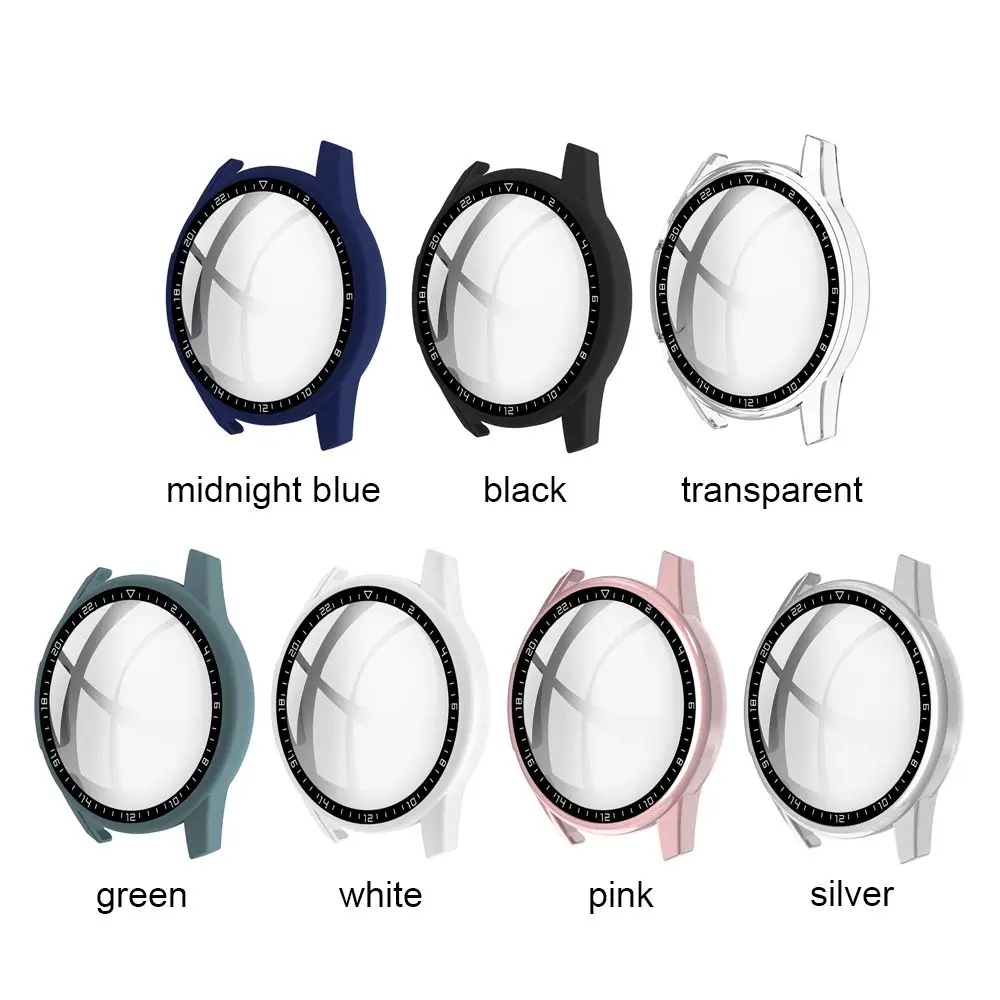 Full Coverage Tempered Glass Bumper Case with Dial Scale