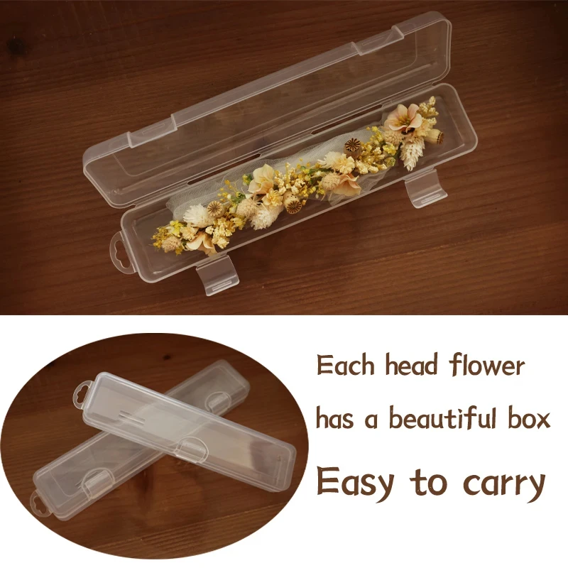 Baby Photography Accessories Full Moon Baby Artificial Flower Headband Decoration Adjustable Floral Headwear Newborn Photo Props - 3