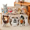 Photo customization DIY cat cushion dog pet pillow animal cat sofa car decoration outdoor Valentine's Day cushion comfortable 1