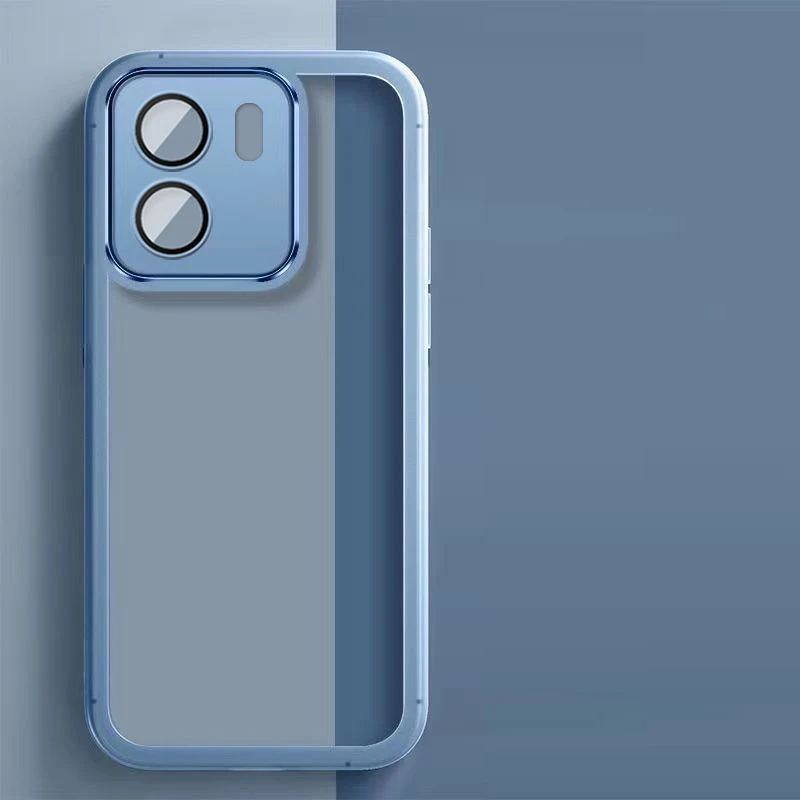 Enhanced Shockproof Plating Silicone Back Cover