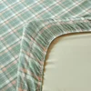 Class A Pure Cotton Yarn-dyed Single Bedding Bunk Bed Mattress Covers in Student Dormitories Printed Checked Bed Cover 4