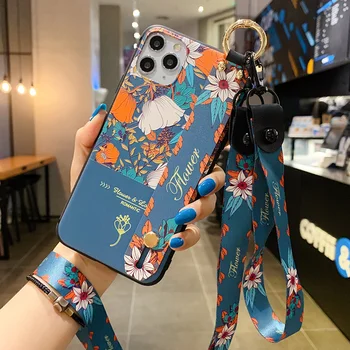 Redmi Note12 11 10 9 8 7 Mi 11T 12T Poco F3 X5 X3 Redmi 10C A1 10 12 9T 넥 핸드 스트랩 손목 밴드 거치대 케이스