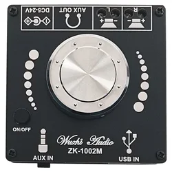 High - Power 2.0 Stereo Bluetooth 5.0 Digital Amplifier Board (100Wx2)