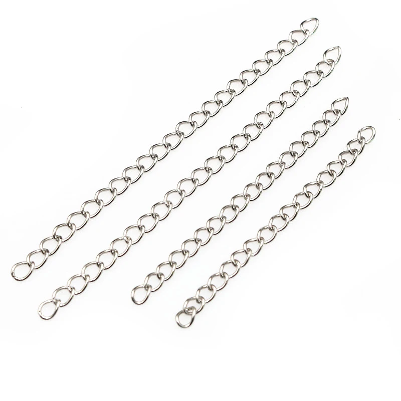 Catena In Acciaio Inox Per Prolunga – 10 Metri – Maglia Ovale Colore Argento