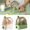 Electric Egg Boiler Automatic Cooker Rapid Egg Boiler Breakfast Machine Multifunctional Egg Cooker 2 Eggs Portable Food Steamer 3