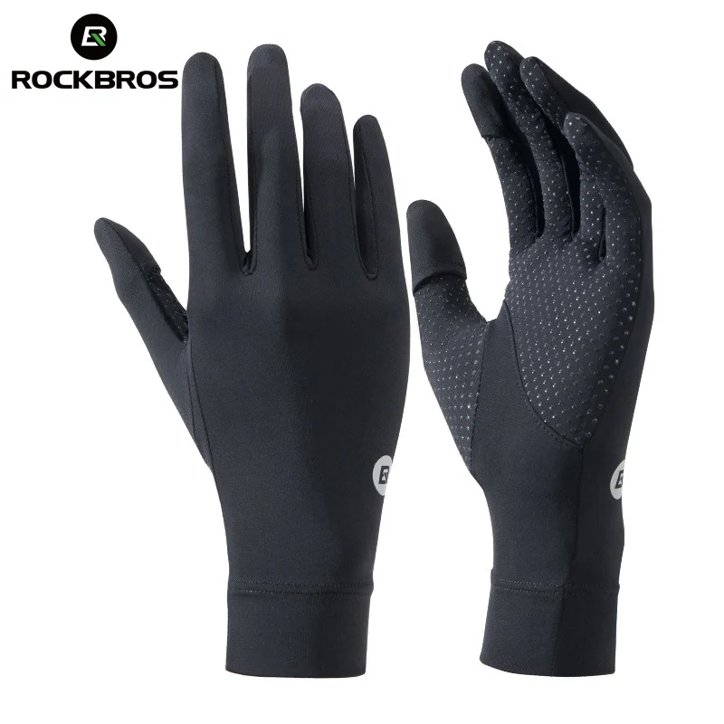 

Женские велосипедные перчатки ROCKBROS, летние велосипедные перчатки с защитой от солнца и ультрафиолета, крутые перчатки из вискозы с закрытыми пальцами, женские велосипедные перчатки для горного велосипеда