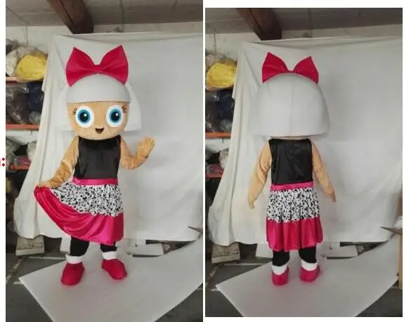 

LOL girl Mascot Costumes Halloween Costume Carto Mascot Costumes Halloween Costume Fany Dress Suit Adult