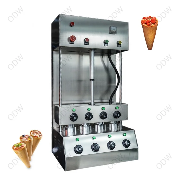 Cone Pizza Making Line Conical Pizza Making Forming Machine Automatic Cone Machine Snack