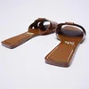 Designer Woman Flat Slippers Luxury Designer Sandals Casual Bottom Slippers Summer Women Sandals New Shoes for Women 3
