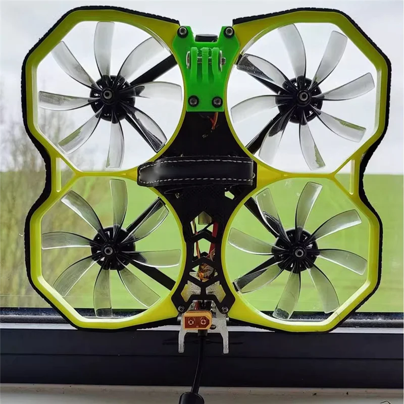 RC FPV 프리스타일 덕트 드론용 2쌍 3.5인치 프로펠러 89MMX8 89MM 8블레이드 PC 프로펠러