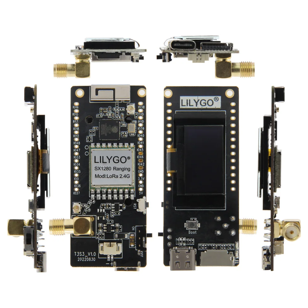 T3S3 V1.0 ESP32-S3 LoRa SX1280 2.4G Development Board WiFi Bluetooth Wireless Mo