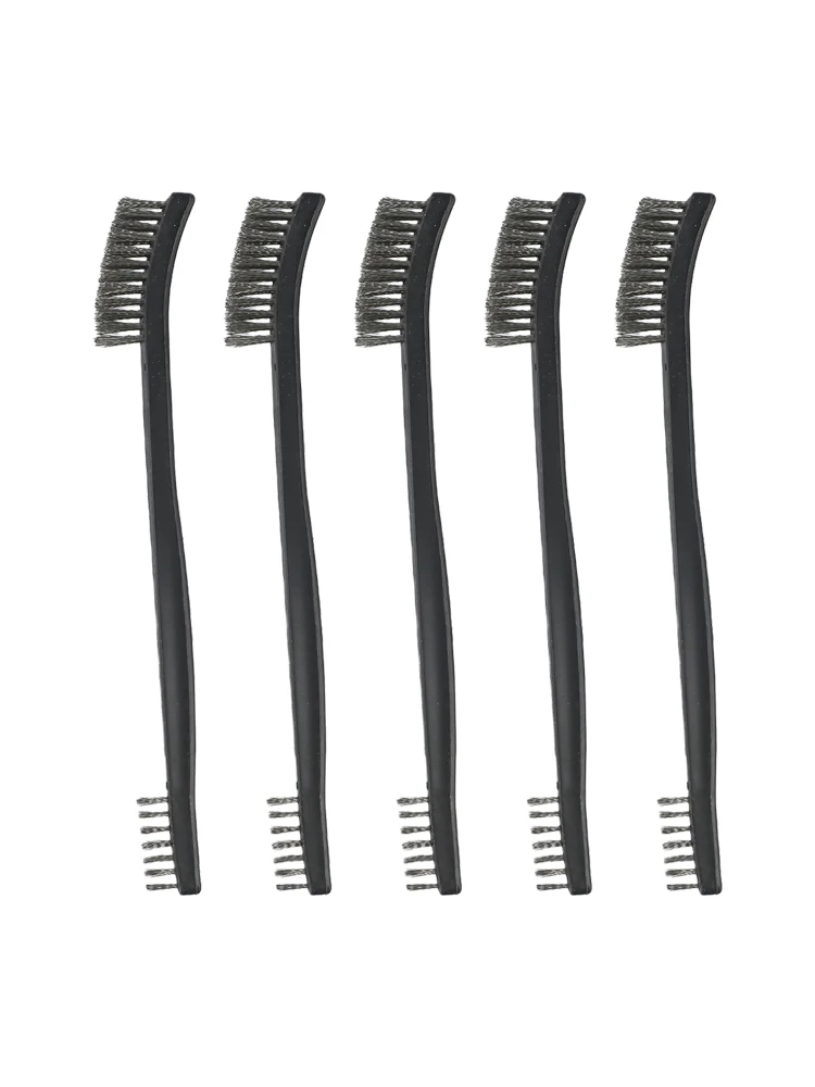 

Accessories Durable High Quality Vents Workshop Equipment Brush Hand Tools Hot Nylon Wire Brushes 5pc Double Head