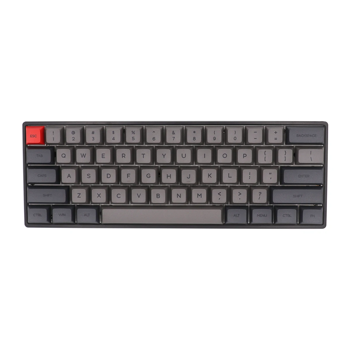 Teclado Mecânico com Fio Gh60 Tipo-c Rgb Switch Leds Pcb Hot Swappable 61 Chaves Bgkypro-gk61x - Imagem 2