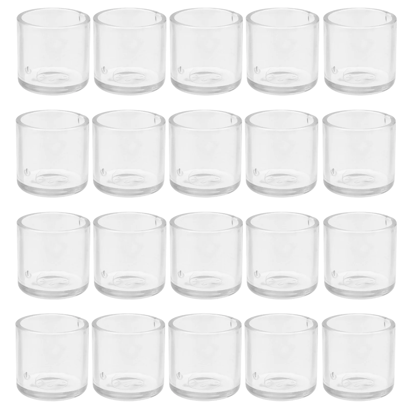 

32pcs Chair Leg Floor Protectors Transparent PVC Bottom Furniture Feet Cover