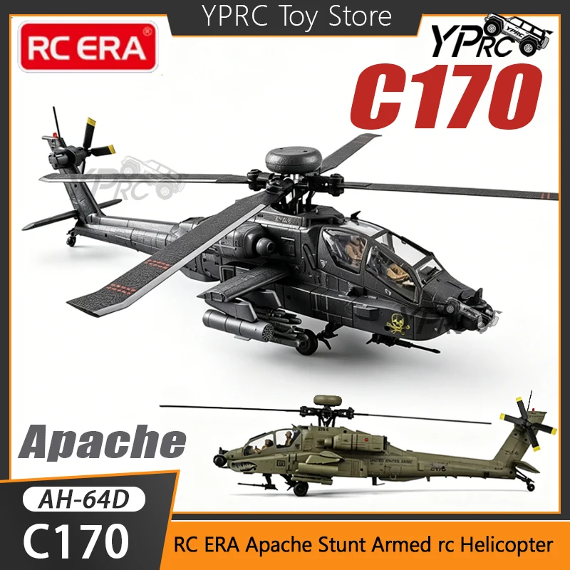 Hélicoptère RC C170 sans balais 2.4G 8-9min vol 120-200m portée
