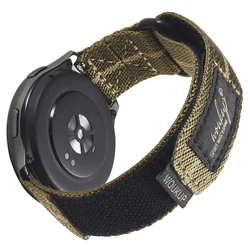 Stylish Nylon Quick Release Sport Watch Strap - Universal Fit - 22mm (Oilve khaki)