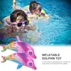 Dolphin Balloons Colorful Inflatable Dolphin PVC Material Multicolored Inflatable Dolphin Toy PVC Inflatable Toys 2