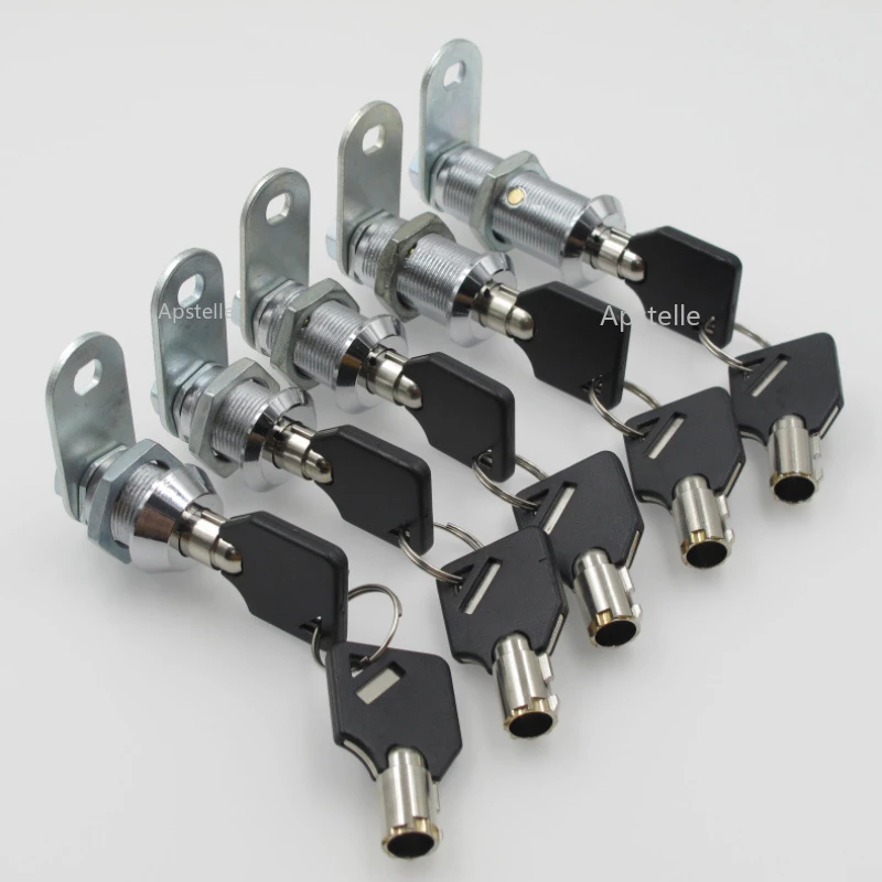 1set 16/20/25/30mm Zinc Alloy Lock Universal Size Key Vending Machine