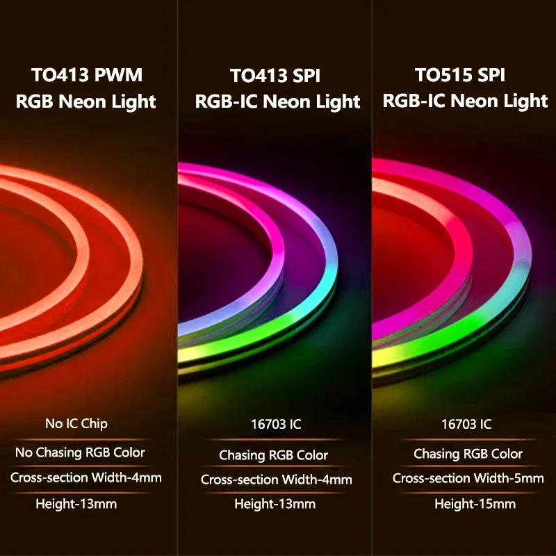 네온 스트립 빛 24V LED 네온 불빛 5m 10m 20m 30m 블루투스 APP 제어 야외 방수 유연한 네온 로프 라이트 룸 장식