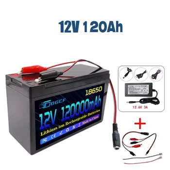 🌤️️️ Versione aggiornata 2026 della batteria al litio-ferro-fosfato, campione di vendite, batteria al litio 12V 120Ah portatile ricaricabile