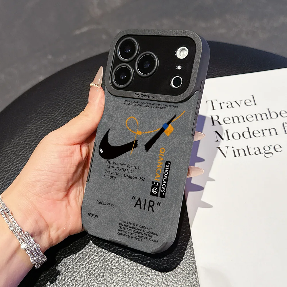 Funda de Teléfono de Piel de Cordero iPhone