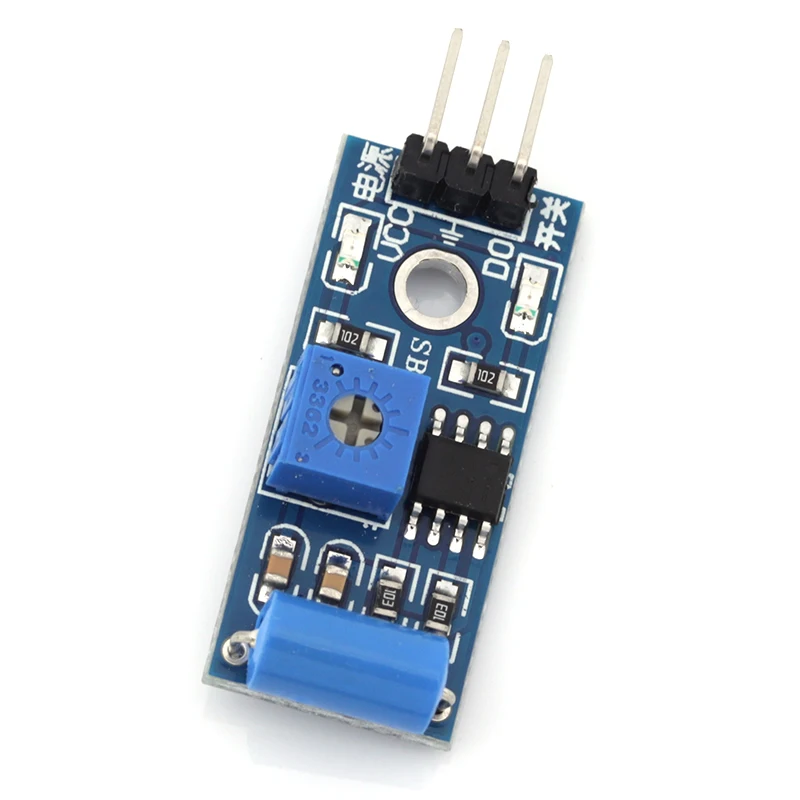 Normally Closed Type Vibration Sensor Module Alarm Sensor Module Vibration Switch SW-420 for arduino
