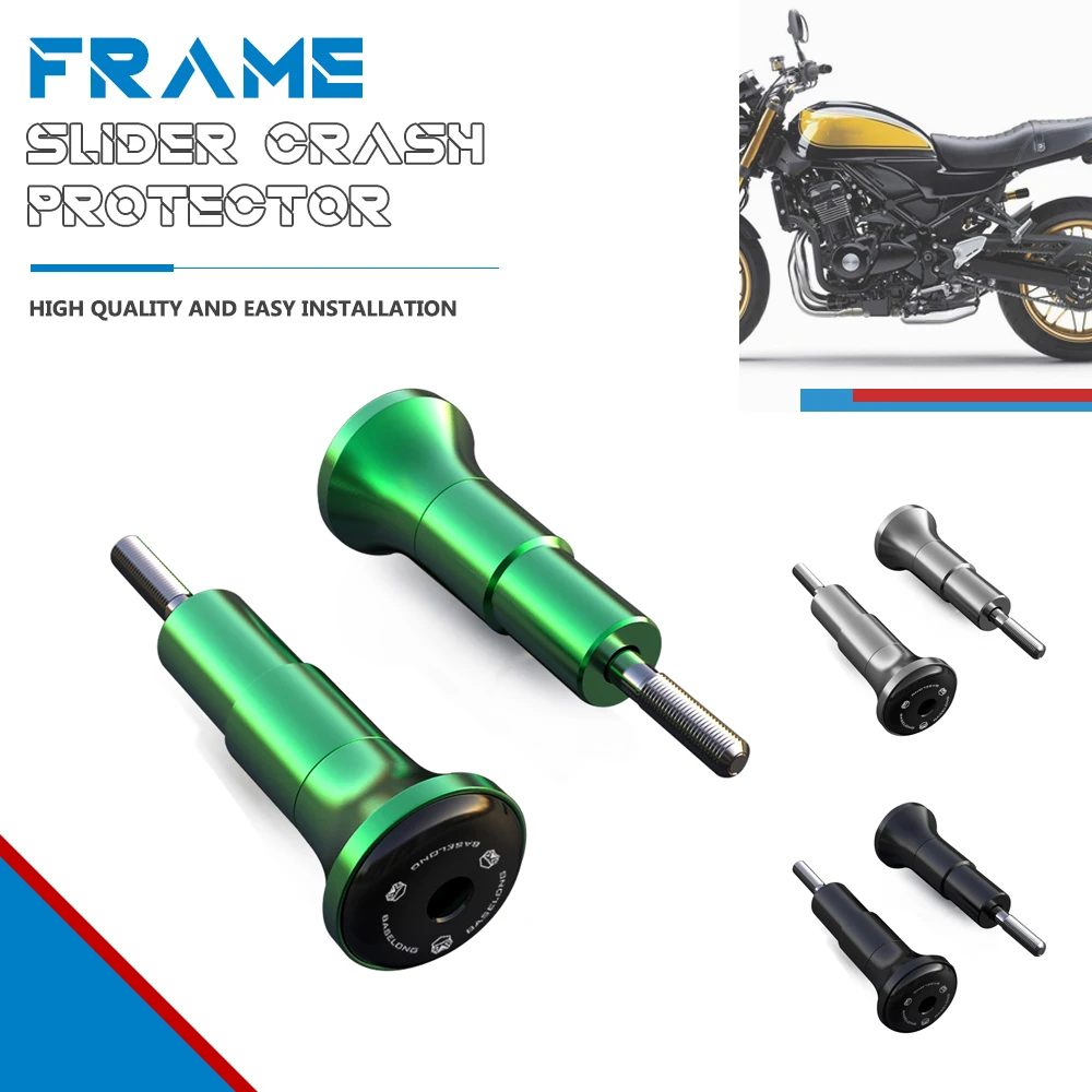 

Frame Slider Crash Protector For Kawasaki Z900RS Cafe Performance Z900 SE 2017-2022 2023 Falling Protection Engine Crash Pad