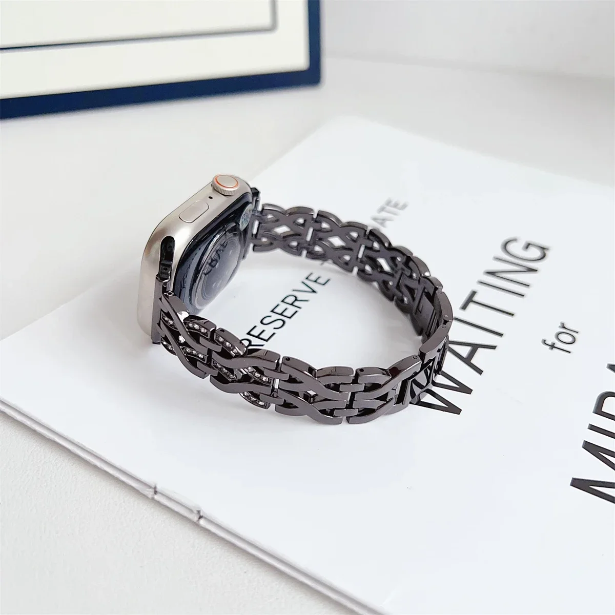 Premium Metal Watch Band For Apple Watch Series And Ultra Models_voghion.com