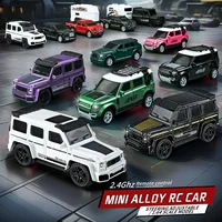 Newest RC Car MINI Alloy 1/64 Upgraded Remote Control Car Convenient to Carry 60 Minutes of Work Time Children's Gifts Toys