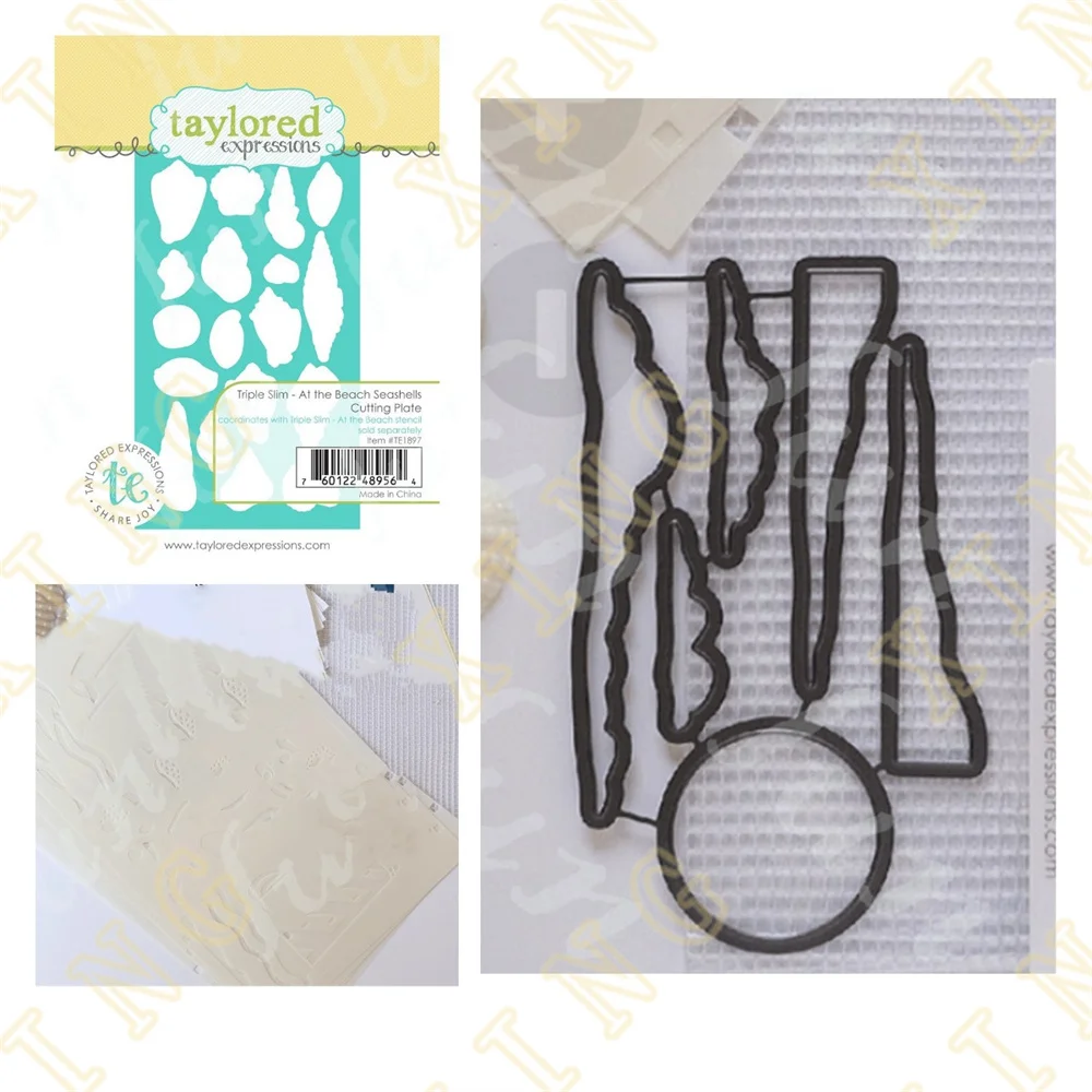 

Seaside Escape Metal Cutting Dies Stencils for DIY Scrapbooking Album Stamp Make Paper Card Embossing 2023 New Arrival Die Cut