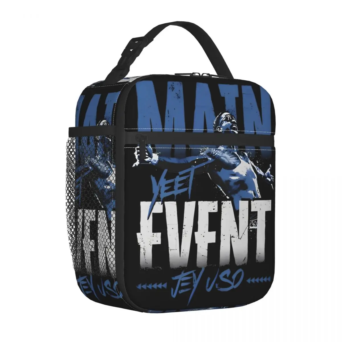 Jey Uso Yeet Wrestling Wrestler Thermal Insulated Lunch Bag for School Portable Food Bag Container Cooler Thermal Lunch Boxes