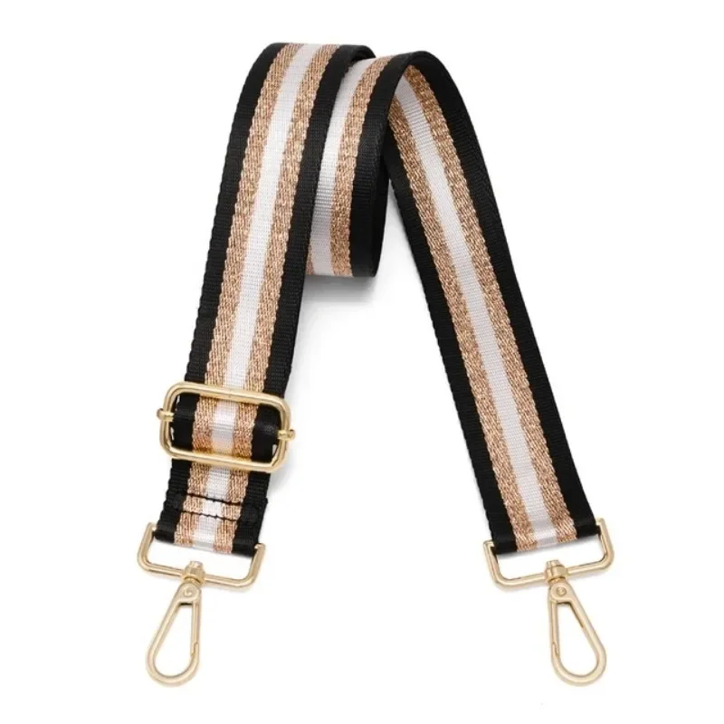 Adjustable Nylon Crossbody Bag Straps for Women - Stylish Removable Handbag Accessories