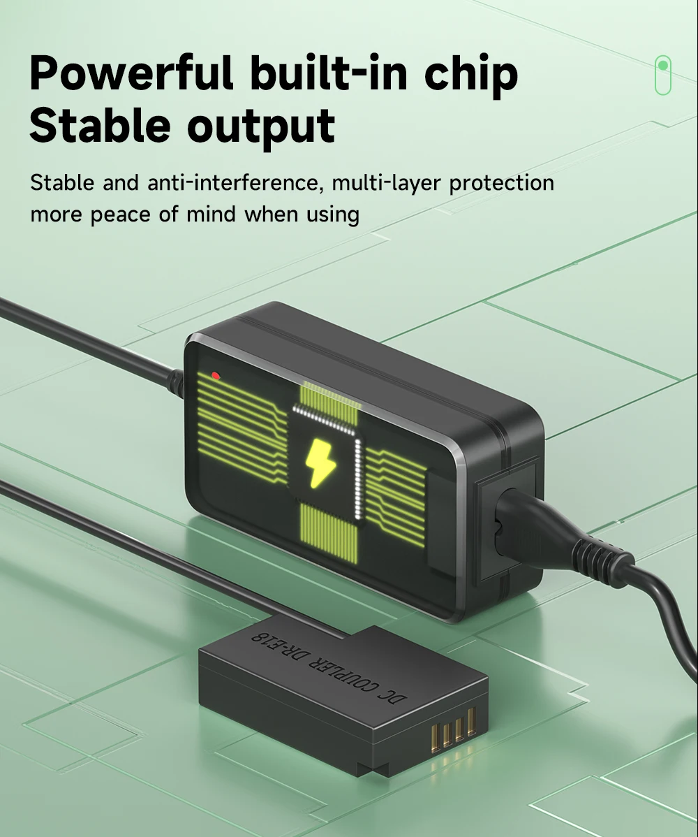 Adattatore Di Alimentazione USB-C Per Fotocamera Canon - Cavo A Molla Per EOS RP, 77D, 200D E Altri Modelli - Foto 5