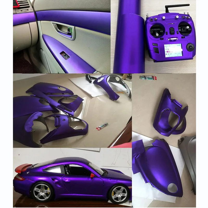 Matt Matte Ice Purple Pvc Vinyl Car Styling Wrap Film Auto Interior Decals  Small Sheet Motorcycle Laptop Phone Sticker - Car Body Film - AliExpress