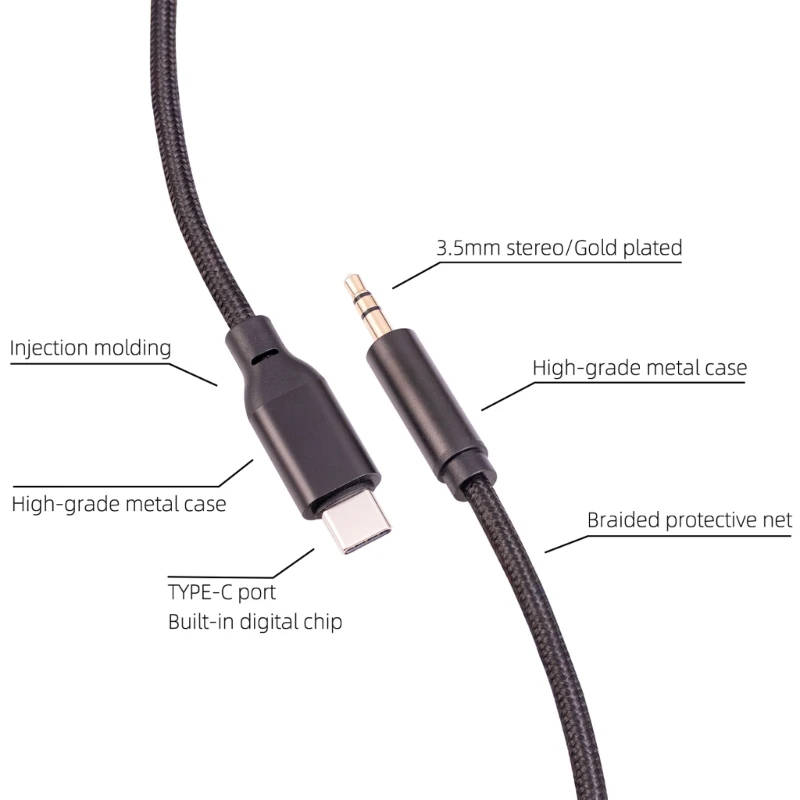 淮 USBC C Ÿ , 3.5mm  ڵ,  ȭ ̺,   ڵ ̾