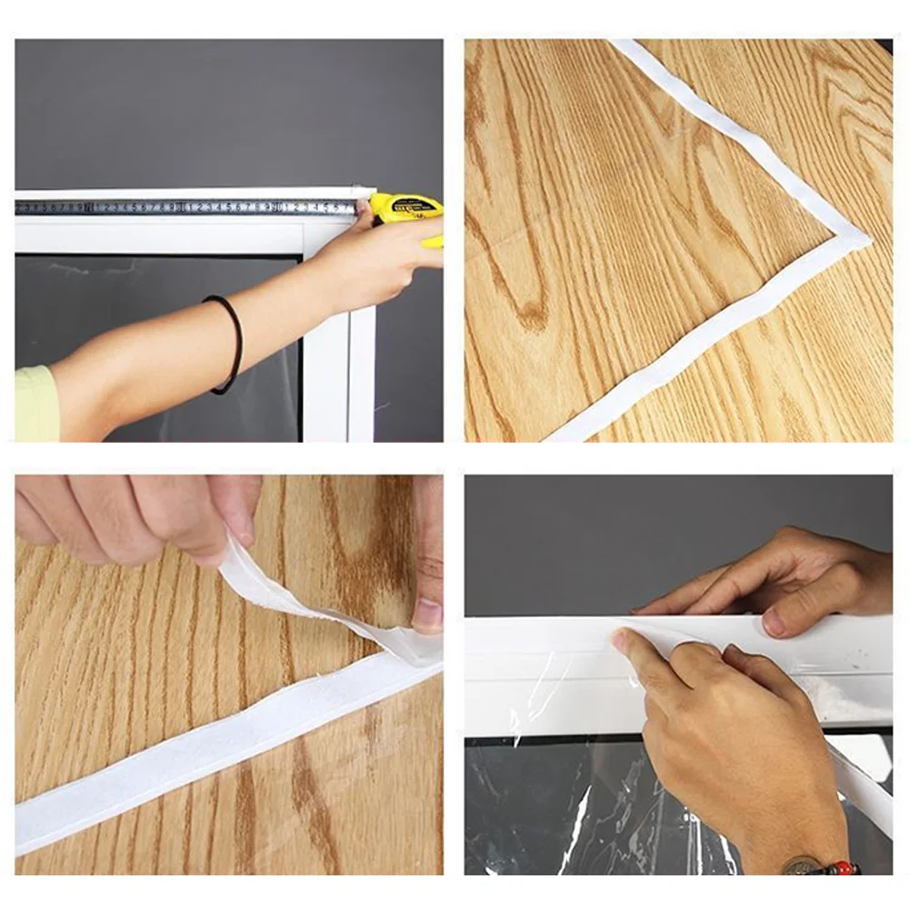 Pellicola Isolante Per Finestre 1.5x20 M - Autoadesiva Antifreddo E Antipolvere - Foto 7