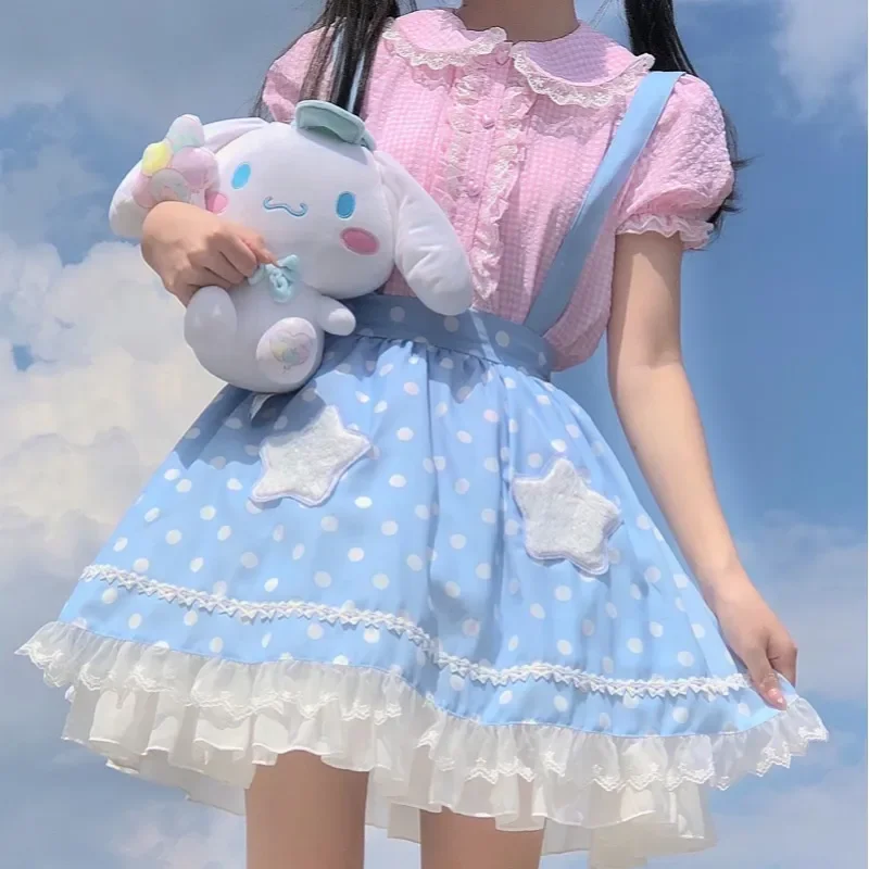 여성용 피터팬 칼라 격자 무늬 크롭탑 셔츠, 슬림 카와이 사랑스러운 스위트 클래식 레트로 베이직 칼리지 얼짱 젠틀 인스, 신제품