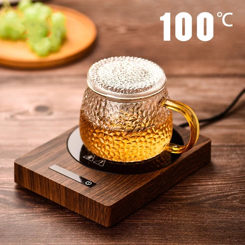 25W Cup Heater Cup Warmer Mug Heating Coaster Thermostatic Heating Pad Electric  Beverage Warmer Plate for Coffee Milk Tea 220V - AliExpress