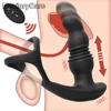 Male Prostate Massage Vibrators Anal Plug Wireless Control Wear Silicone Stimulate Massager Delay Ejaculation Ring Toys for Men 1